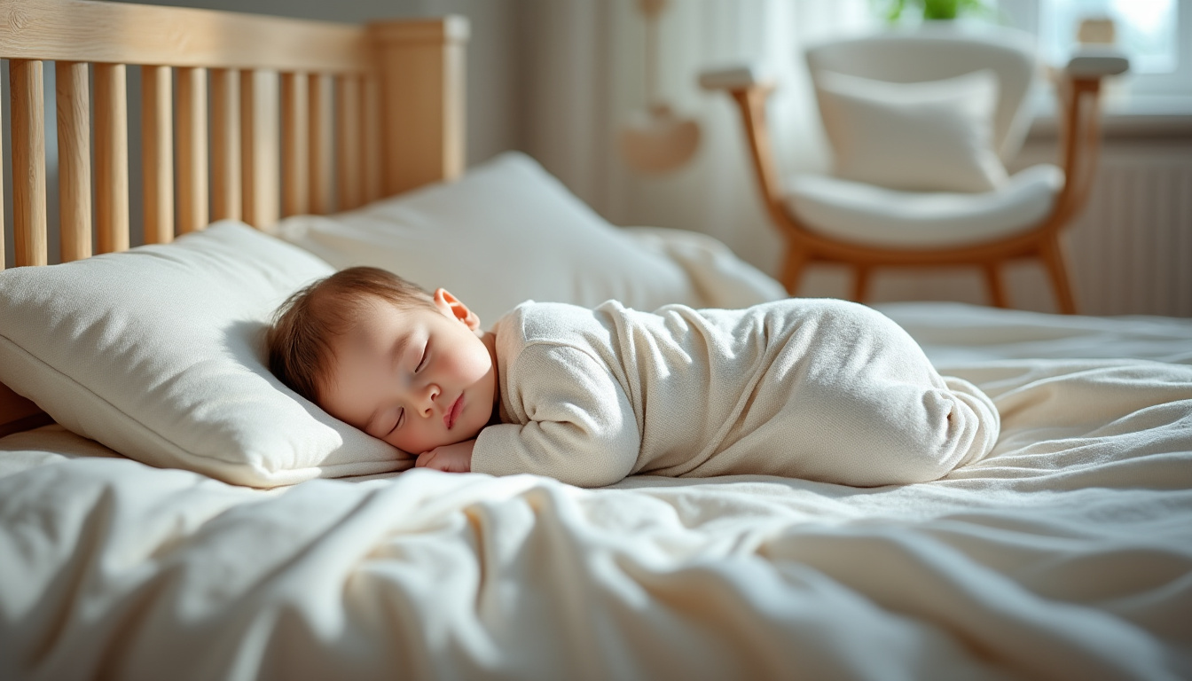Est-ce normal que mon bébé dorme dans la largeur du lit ?